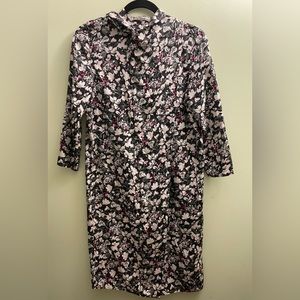 Acne Studios  100% Silk Floral Dress